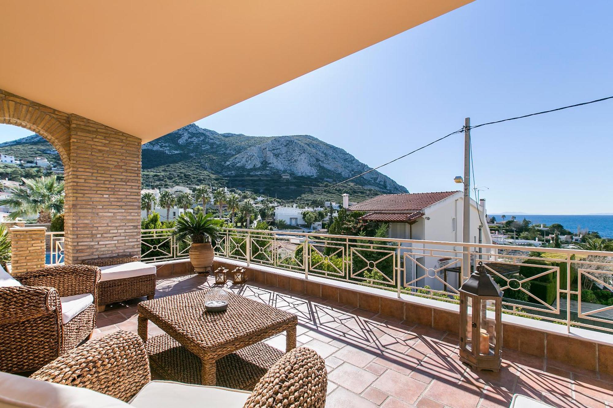 Villa Melia Sounion Dış mekan fotoğraf